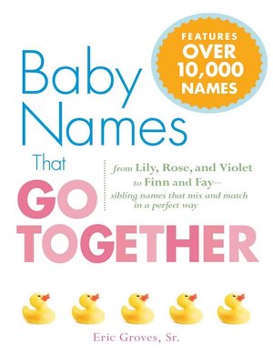 cover image of Baby Names That Go Together